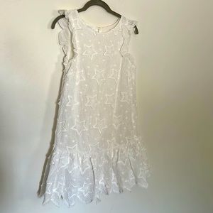 NWOT Saints + Secrets White Rayon Dress